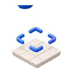 Animated floor target icon