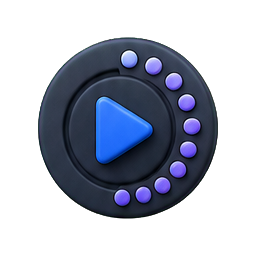 Animated timelapse play icon