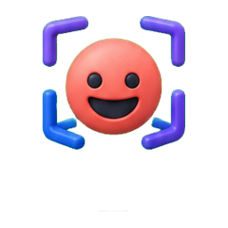 Animated 3D emoji capture icon