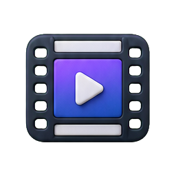 Animated AI frame playback icon