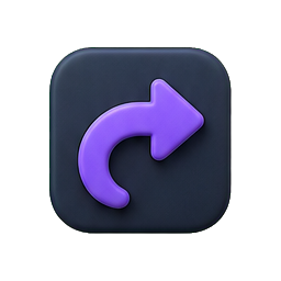 Animated redo icon