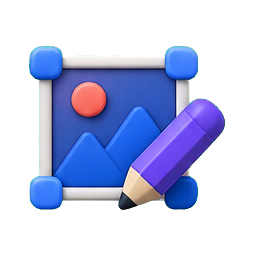 Animated image-target editor icon